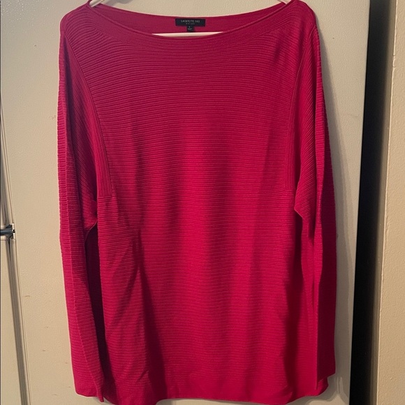 Lafayette 148 New York Large Women's Pink Blouse - Picture 1 of 4